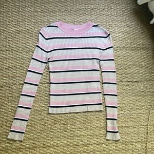 H&M multicolor knit sweater